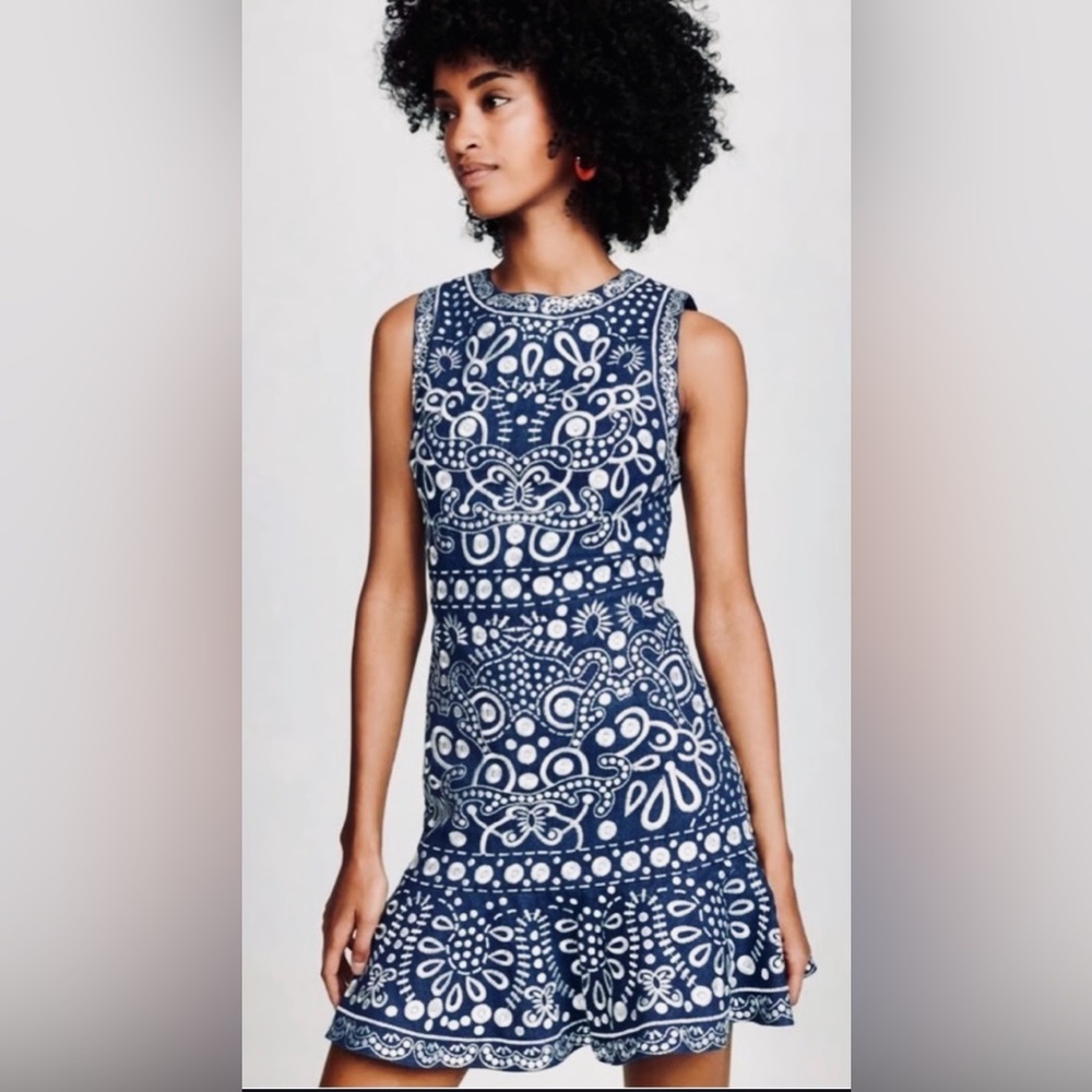 Alice + Olivia Rapunzel Denim Dress